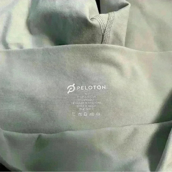 Peloton Mint Green Leggings Size Large - Picture 3 of 8